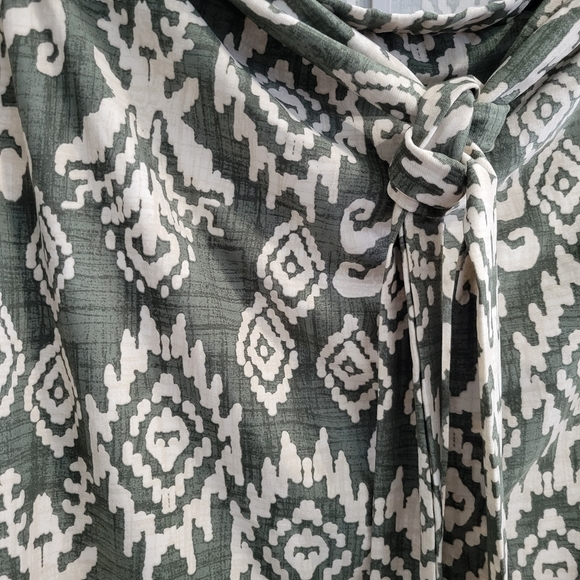 Cupio Green Boho Patterned Medium Skirt - Picture 4 of 4